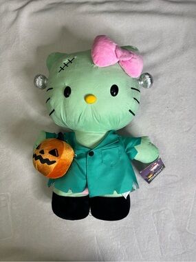 Hello Kitty Halloween Frankenstein Greeter